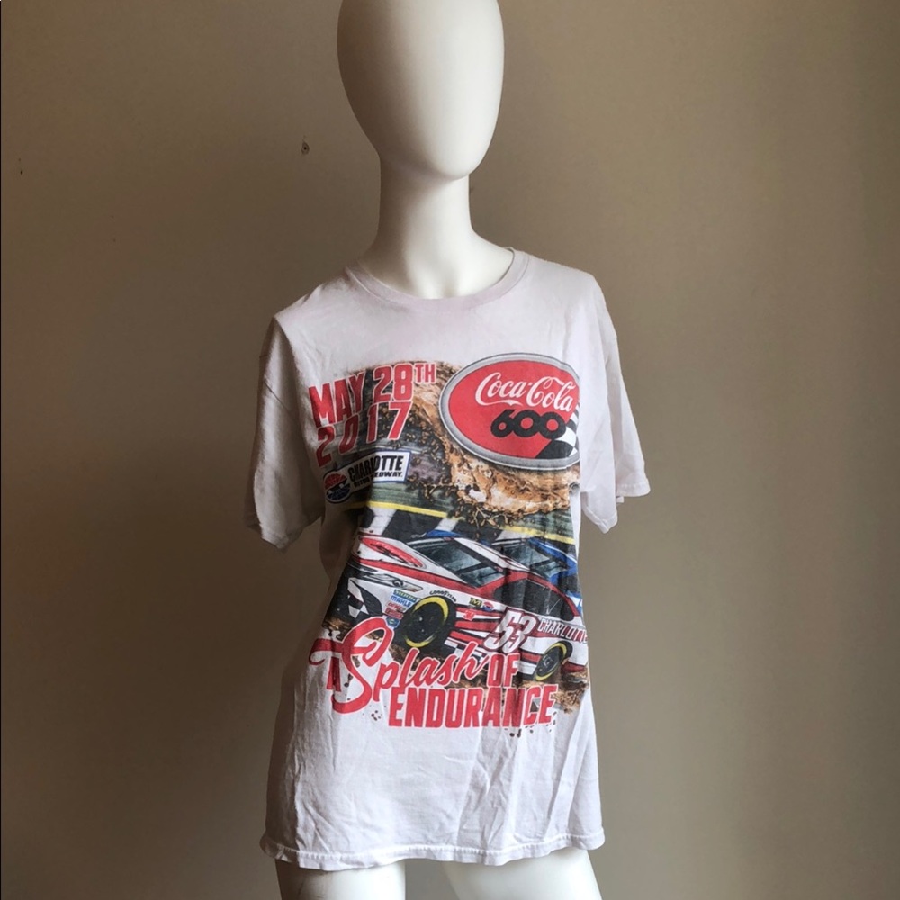 Vintage Y2K NASCAR Charlotte speedway racing tshirt - Picture 1 of 6